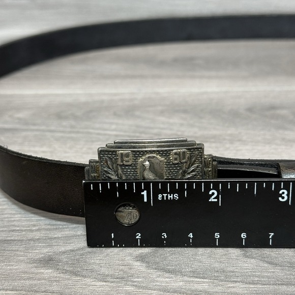 Vintage 1960 Sterling Silver Pigeon Racing Belt Buckle 3 Day Winner Rountree 48\